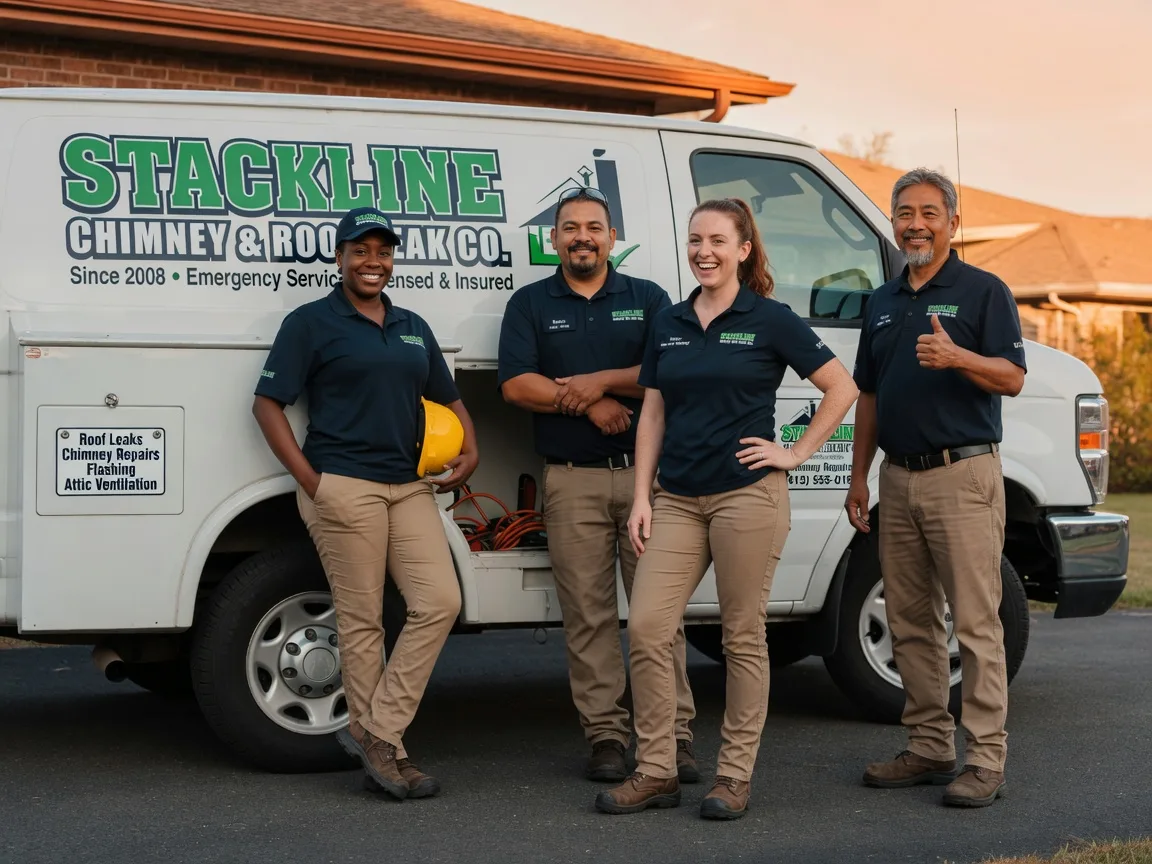 Chimney flashing repair company in Cloverdale, CA